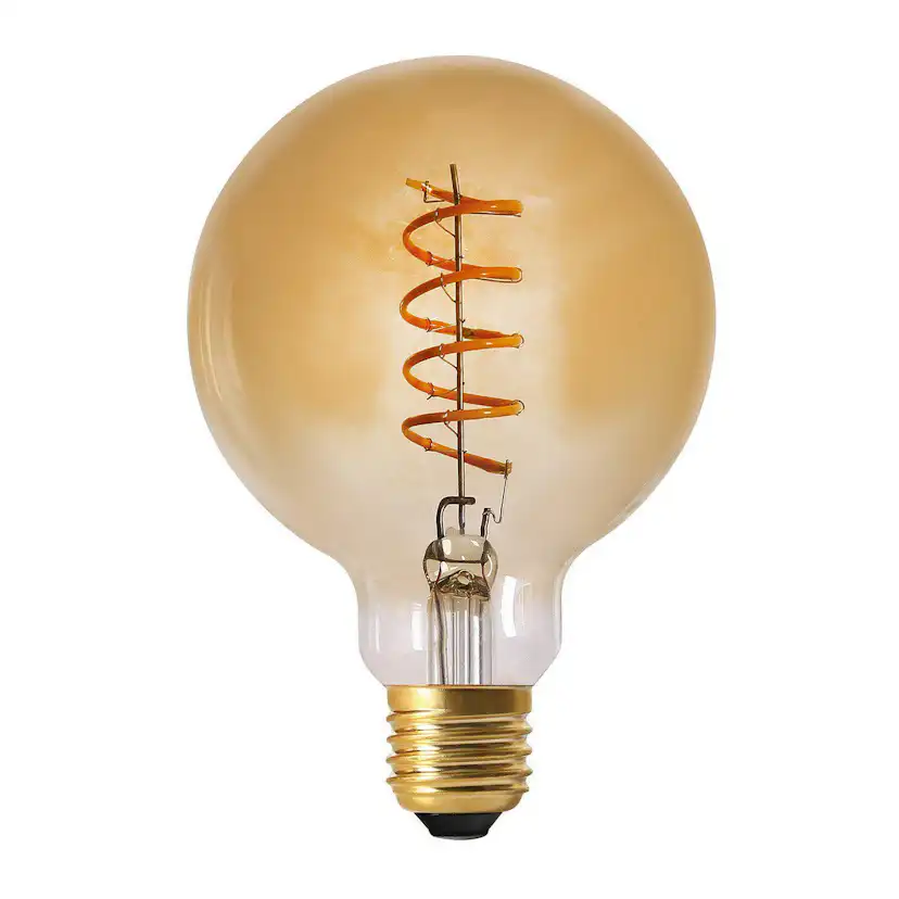 LED-lampa PR Home Elect Spiral Globe Fil 95 mm