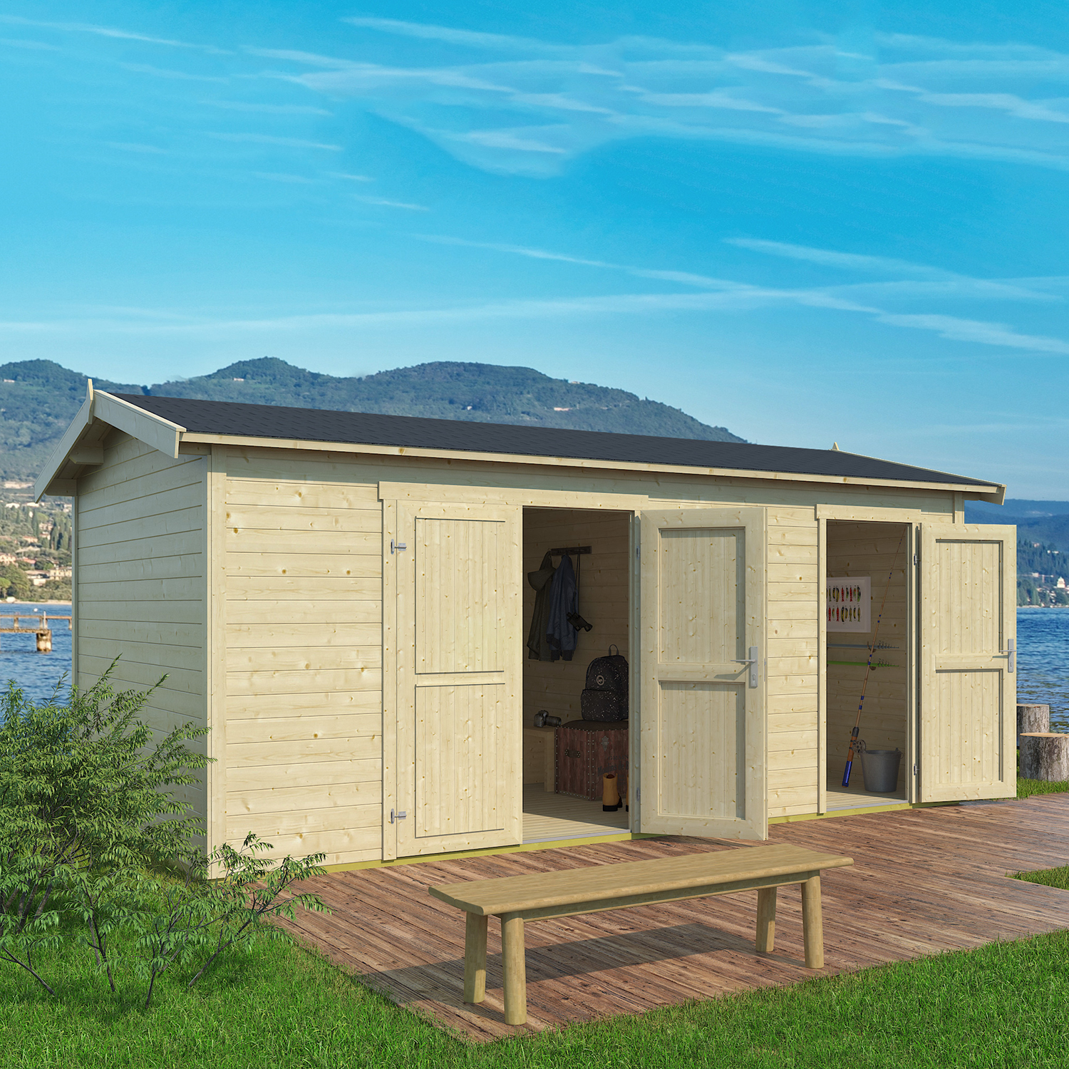 Förråd Landskap Lagra 15 kvm