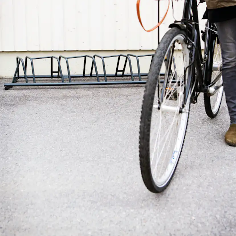 155 Cykelställ 5-platser, förzinkad Förzinkad
