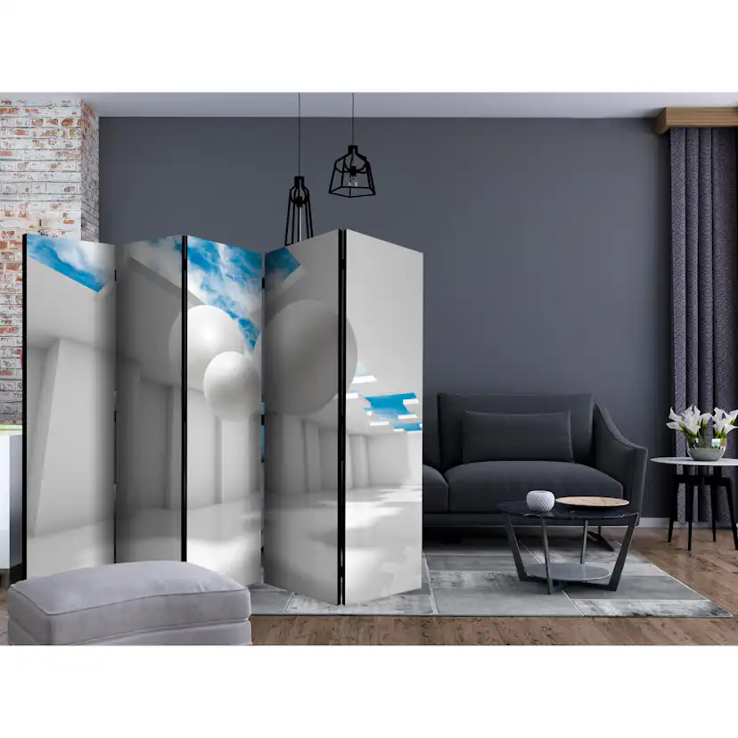 Rumsavdelare Skärmvägg Arkiio Architecture of the Future II 225x172 cm