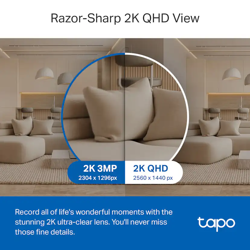 Övervakningskamera Tapo C220 Pan/Tilt AI Home
