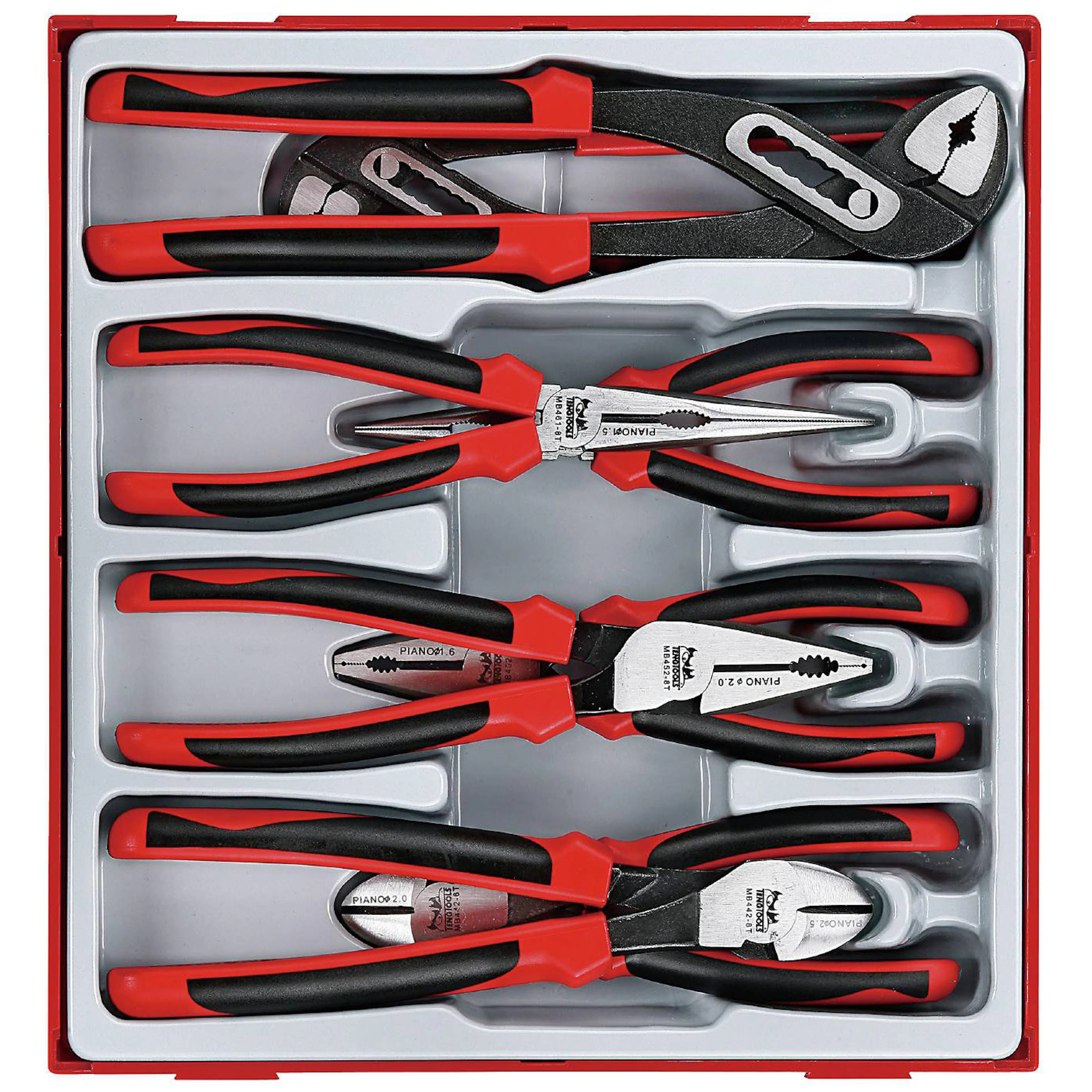 Tångsats 8 delar Teng Tools TTD441-T