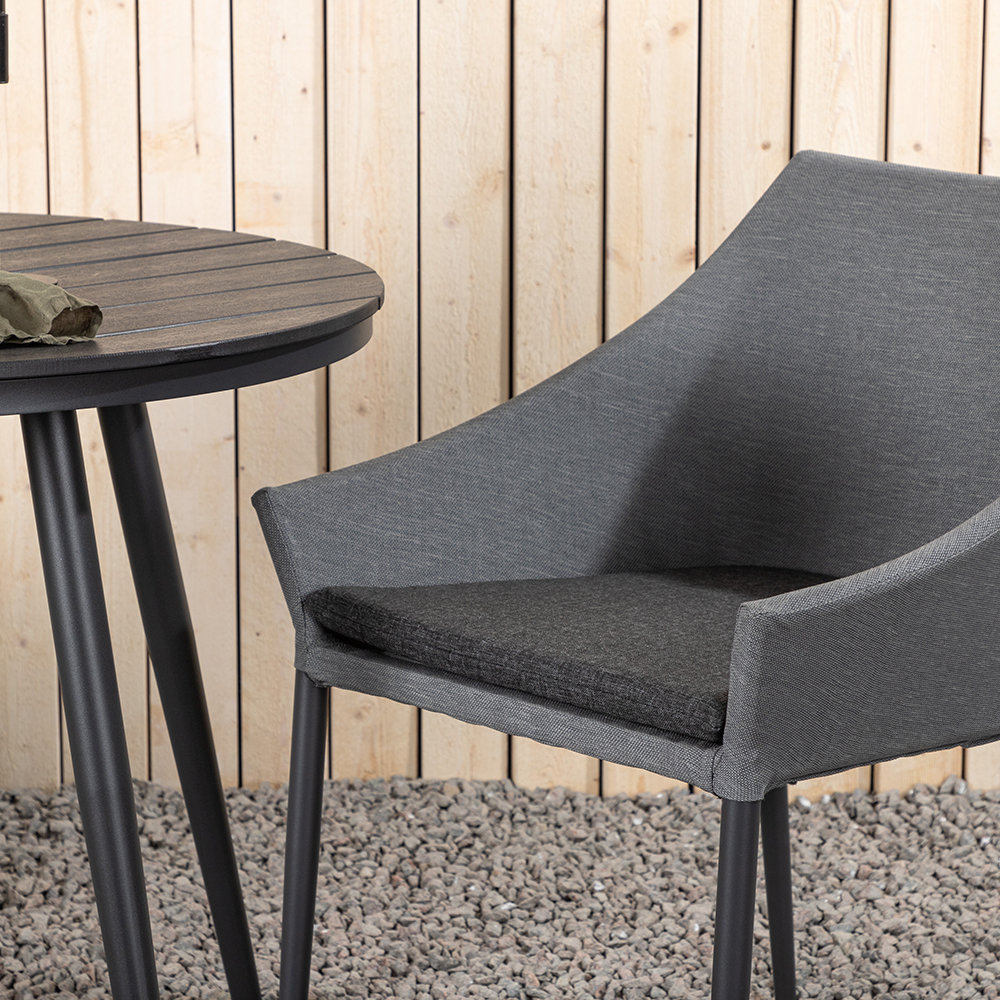 Cafégrupp Venture Home Break Ø90 cm med 2 Spoga Stolar