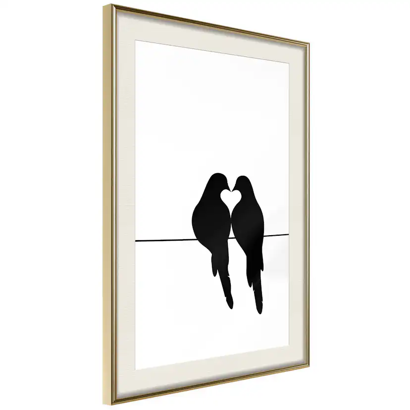 Poster Artgeist Affisch Bird Love