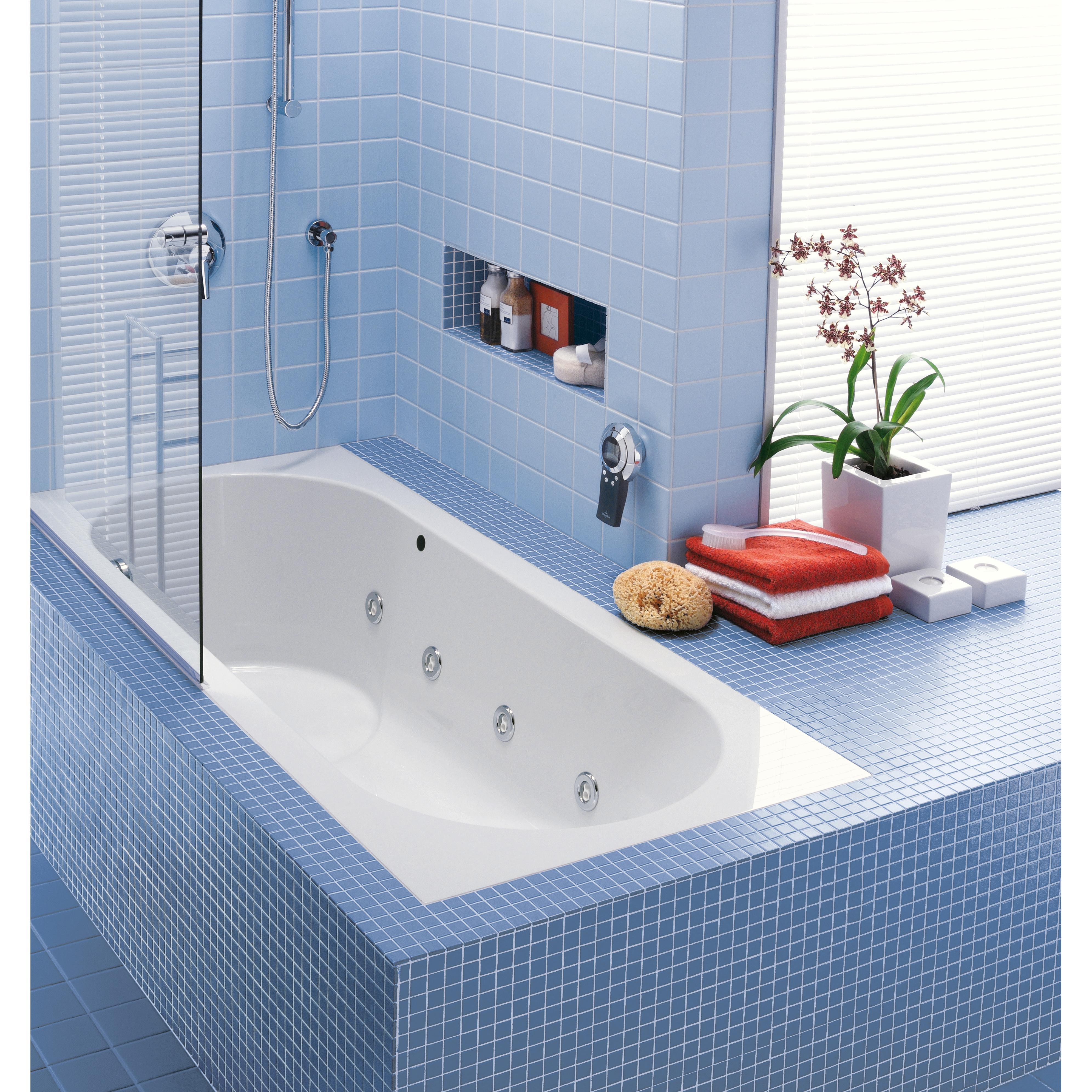 Inbyggnadsbadkar Villeroy & Boch Libra Rektangulärt