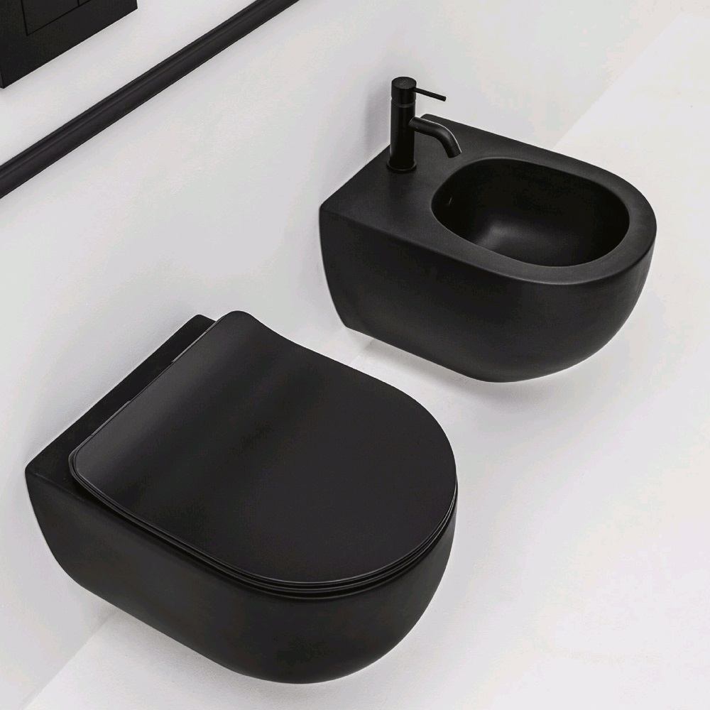 Toalettsits Lavabo Glomp Mini Slim Mjukstängande Hårdsits