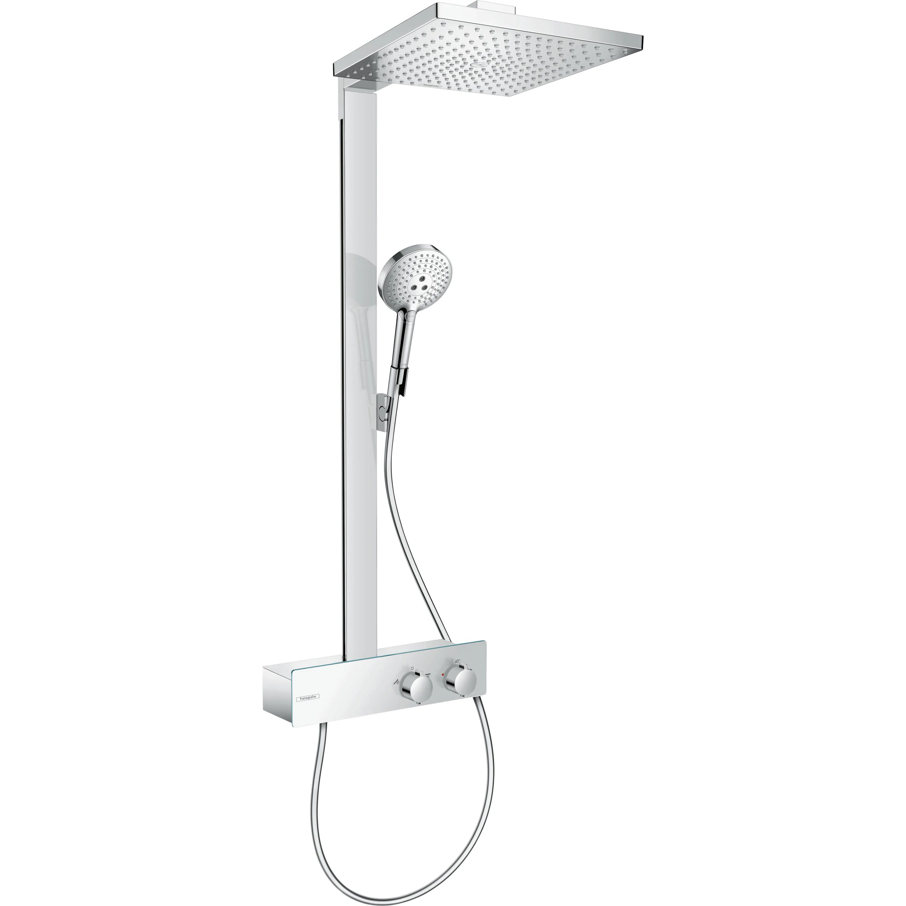 Raindance E Showerpipe 300 1jet med ShowerTablet 350 Utan EcoSmart