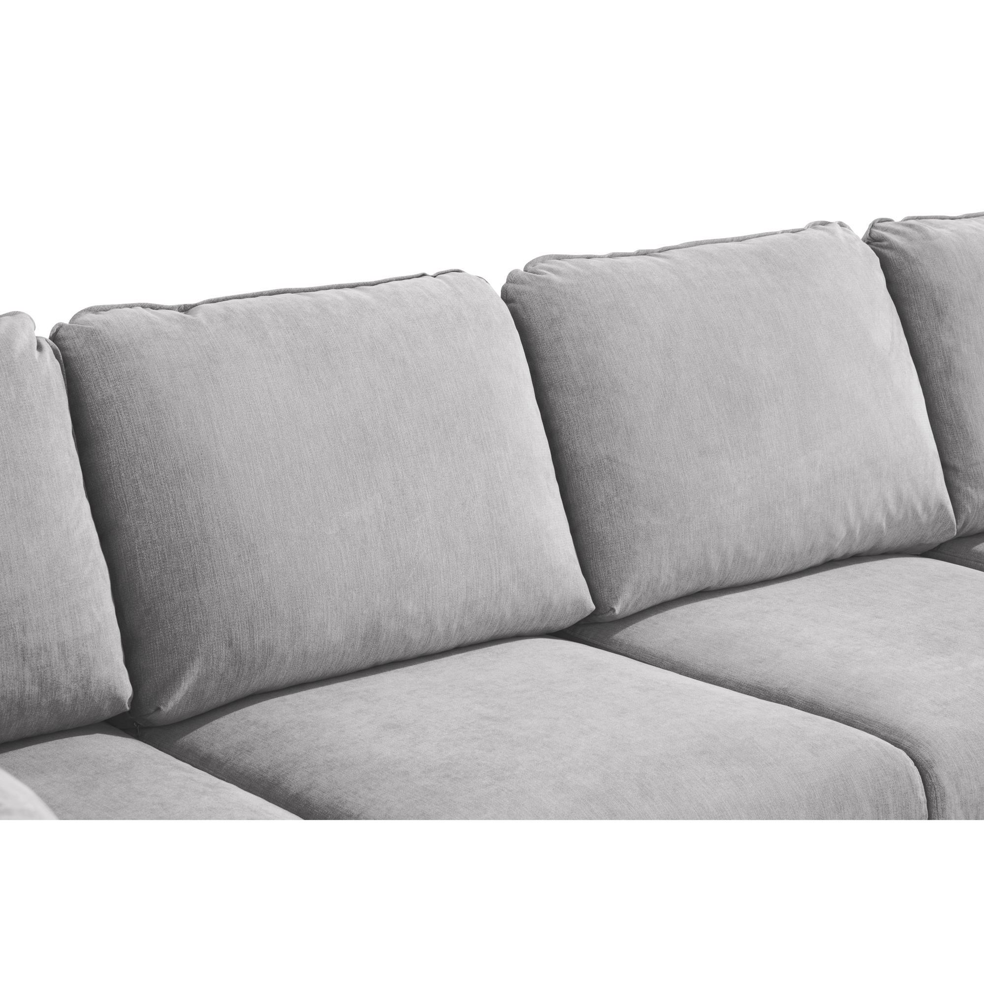6-sitssoffa Scandi Days Trend Lyx U-formad med Divan och Schäslong 326 cm