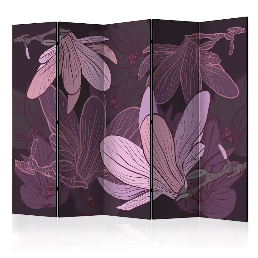 Rumsavdelare Skärmvägg Arkiio Dreamy Flowers II 225x172 cm