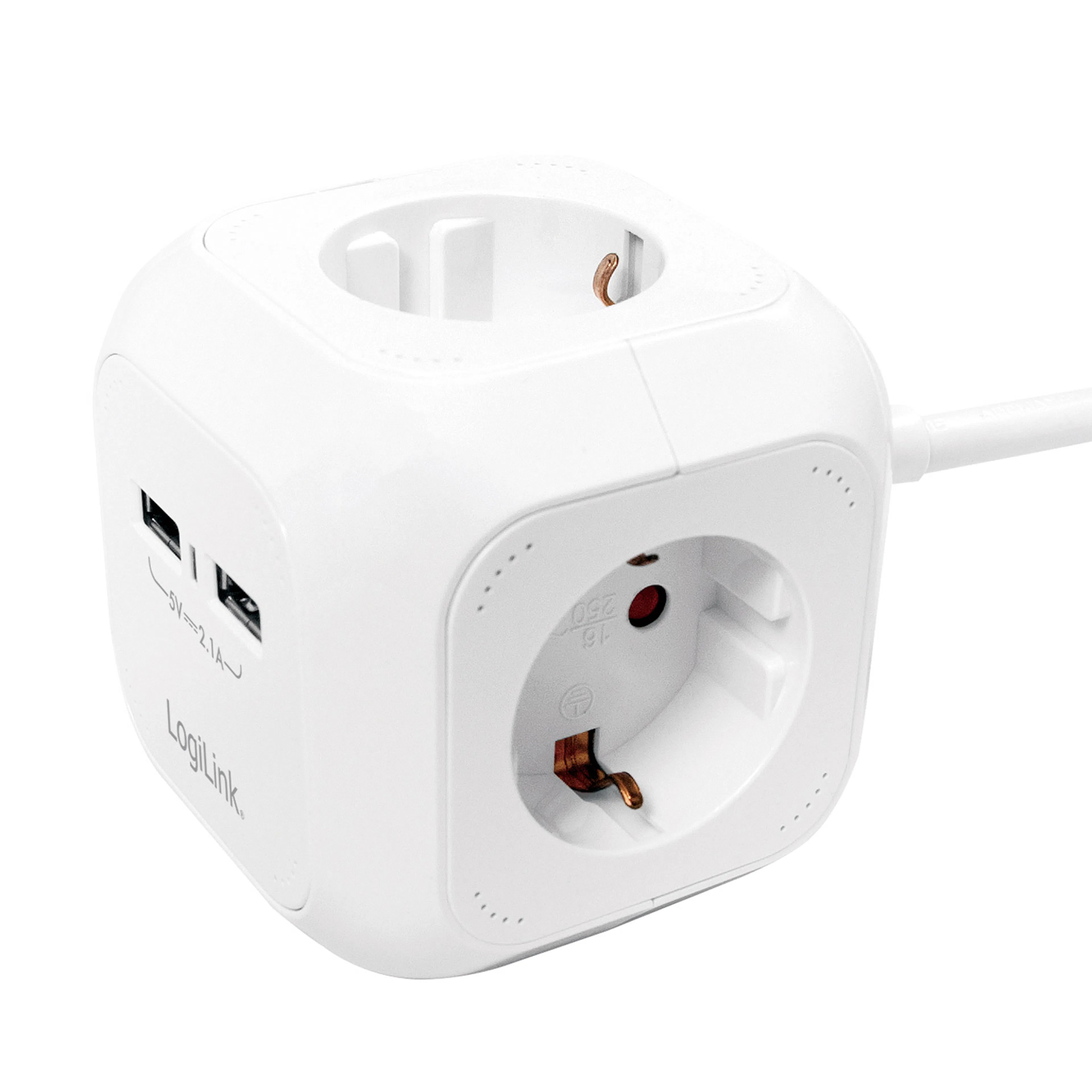 Multi-grenuttag LogiLink Power Cube
