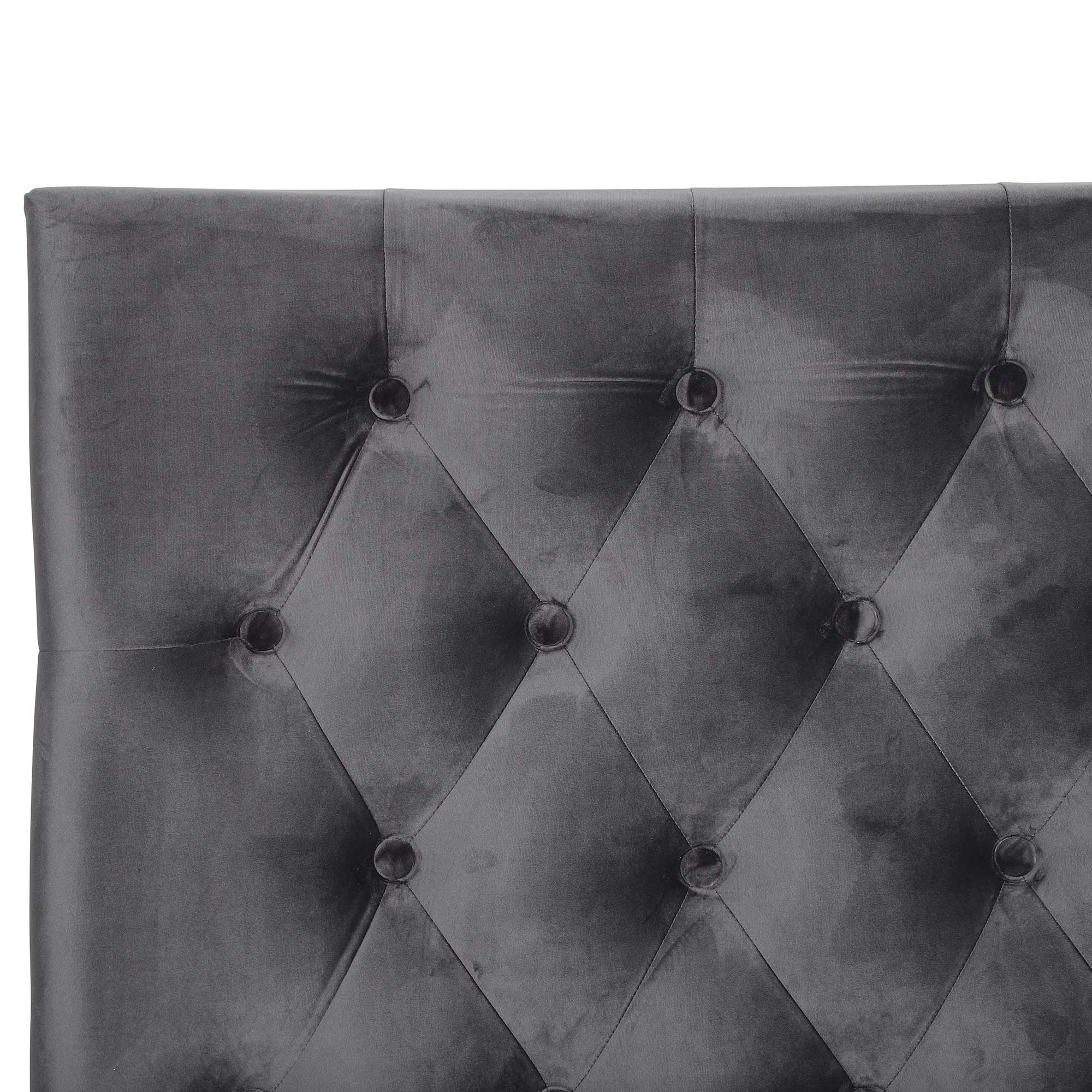 Sänggavel Venture Home Furudal i Sammet