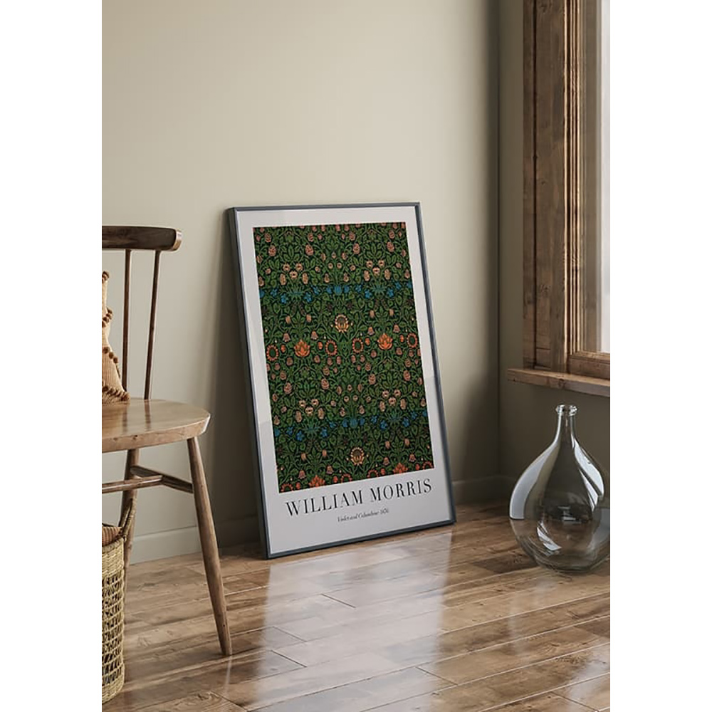 Poster Gallerix William Morris Violet And Columbine 1876