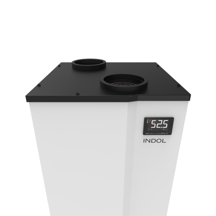 Värmepumpsberedare Indol EcoHeat 160FW4R2 Wifi-Ansluten 160L