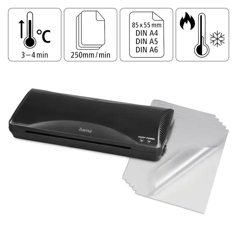 Lamineringsmaskin HAMA DIN A4/250