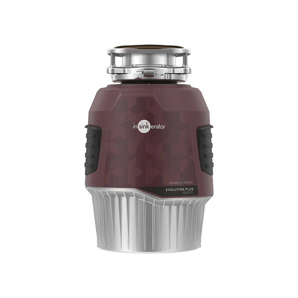 Avfallskvarn Evolution Plus 1000 EC burgundy