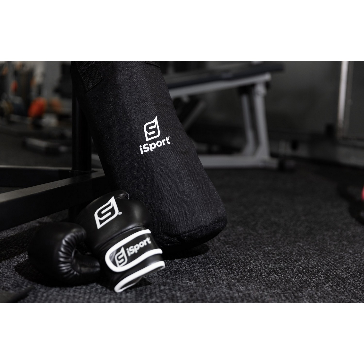 Boxningssäck iSport 5 kg med Handskar