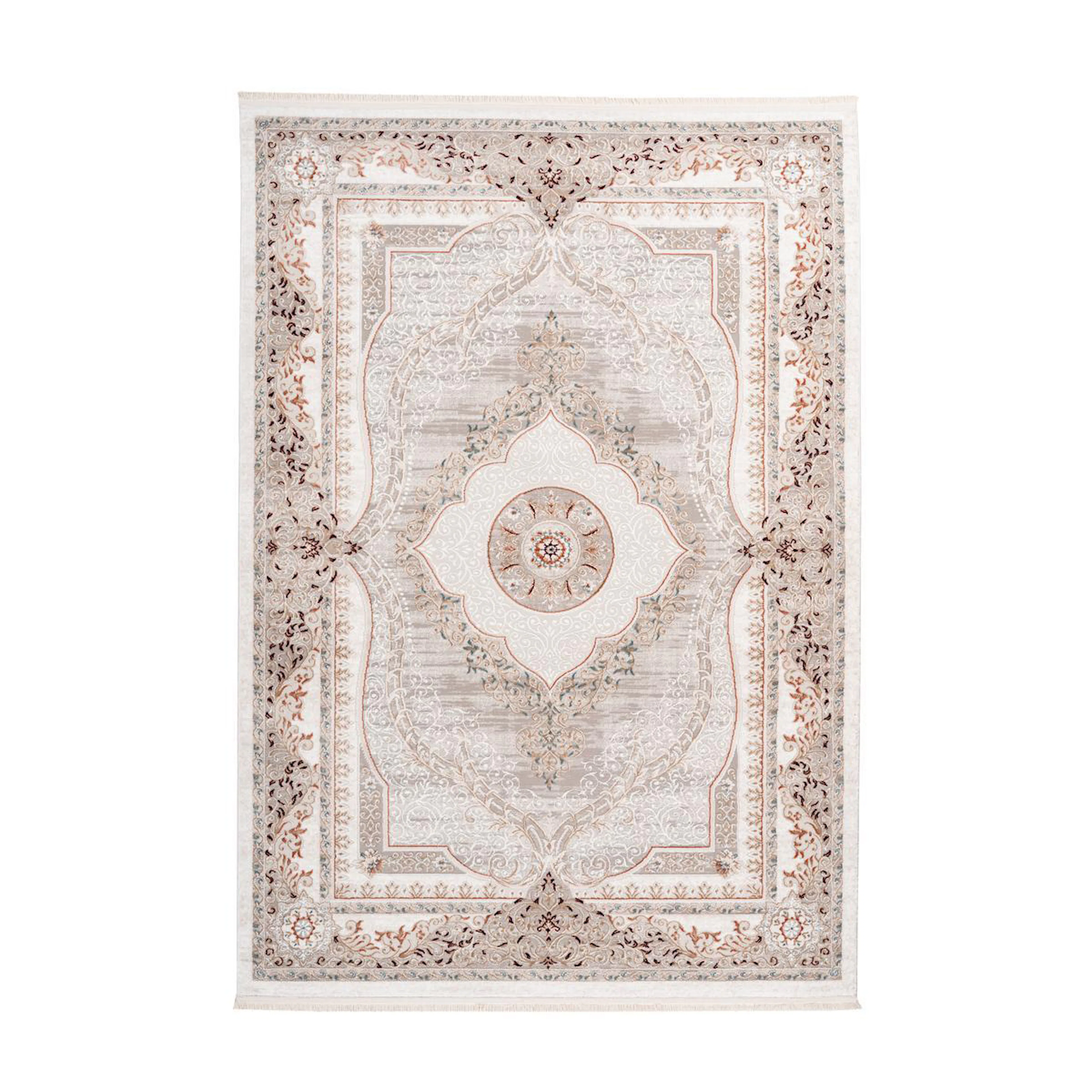 Coulia Matta Nga Grå/Laxrosa 80x150 cm 80x150 cm, Grå/Rosa