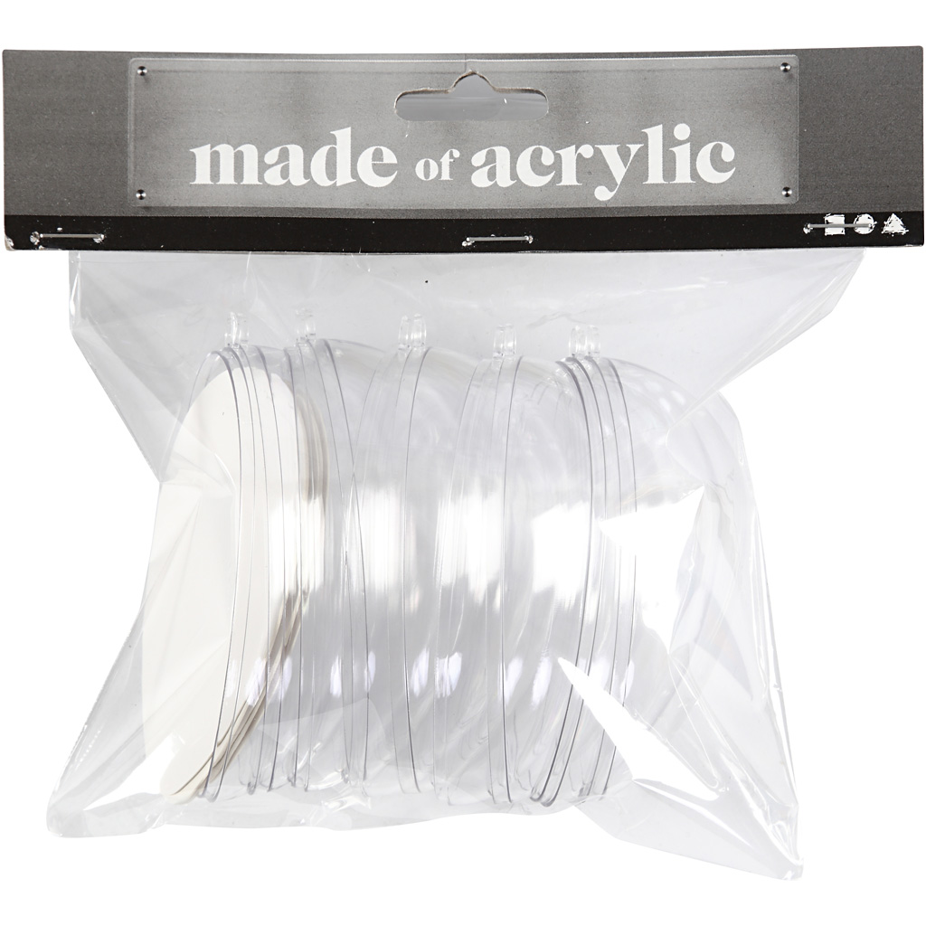 Deko-Ägg Creativ Company H9 cm 5 Set/1 Förp