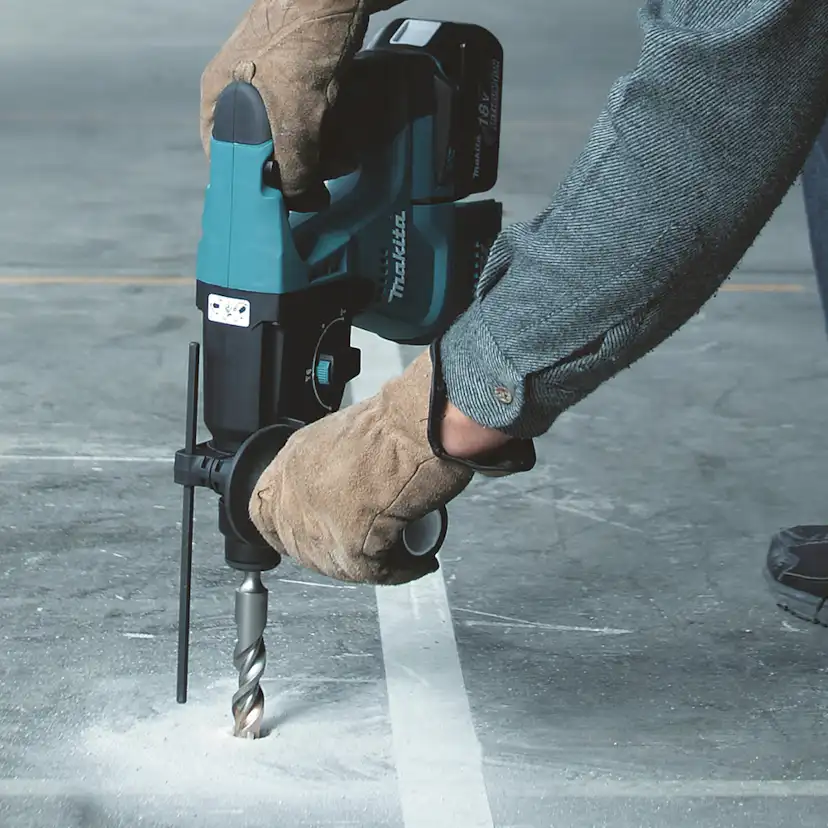 Kombihammare Makita DHR243RTJ 18V med Batteri och Laddare