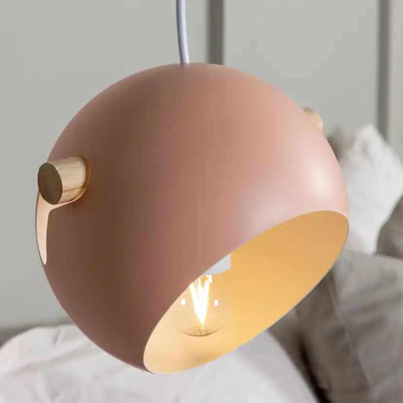 Taklampa Venture Home Todd Rosa 1L