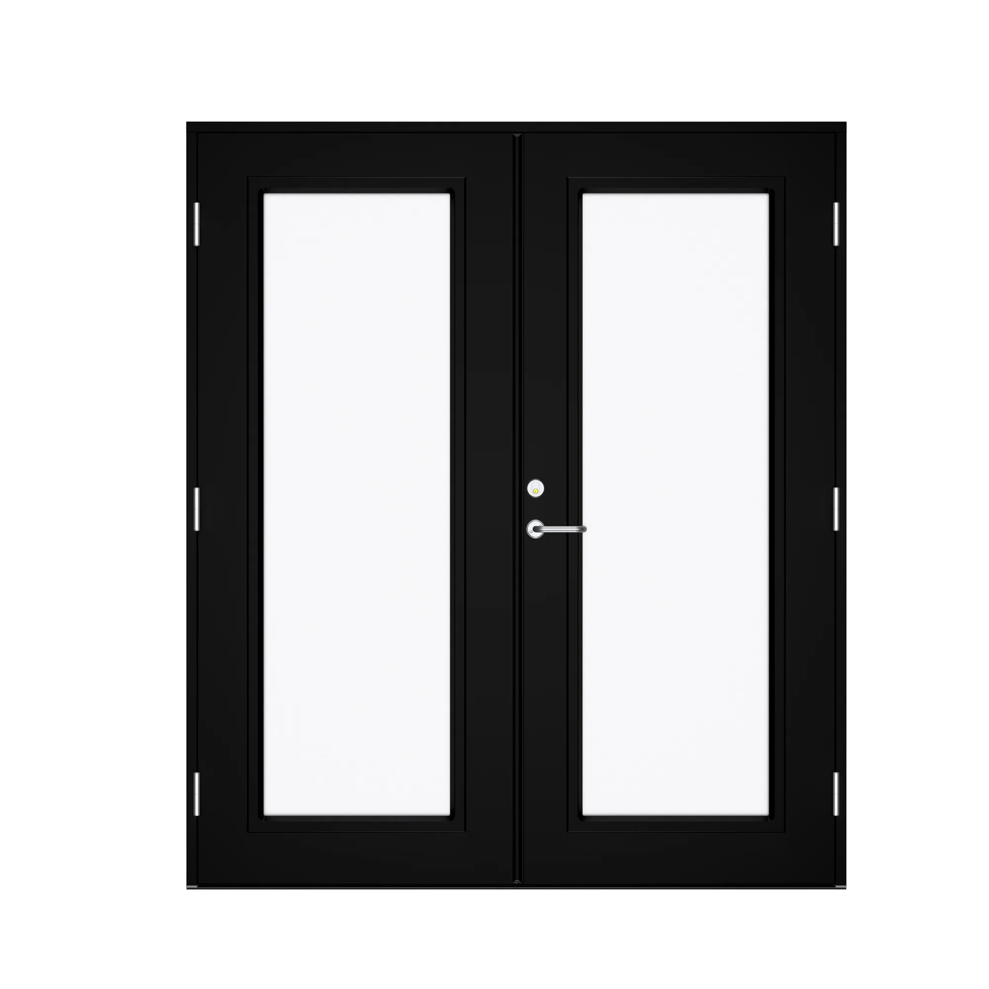 Parytterdörr Swedoor Clever-Line+ Sarek BxH: 160x210 cm NCS-S-9000-N