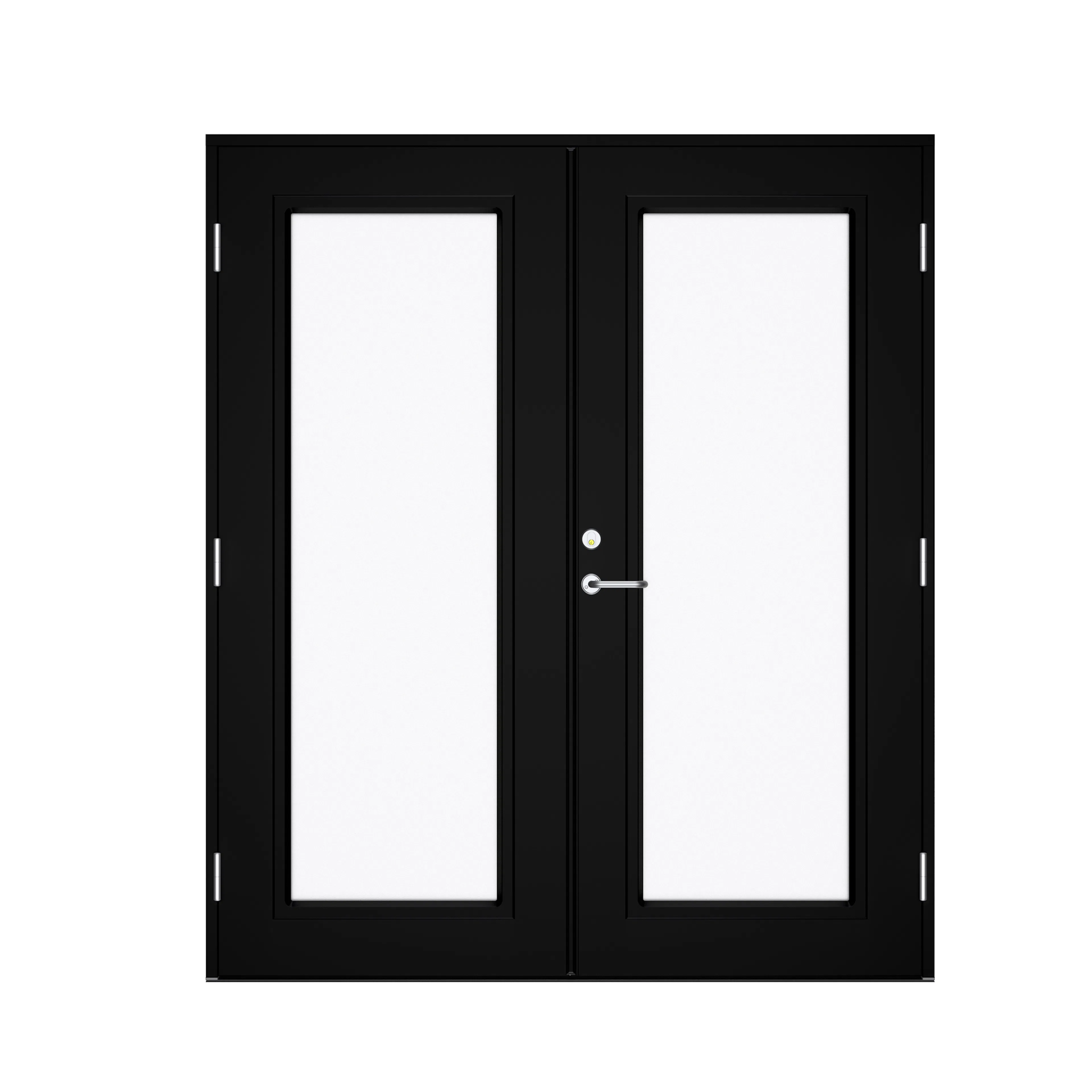 Parytterdörr Swedoor Clever-Line+ Sarek BxH: 160x210 cm NCS-S-9000-N
