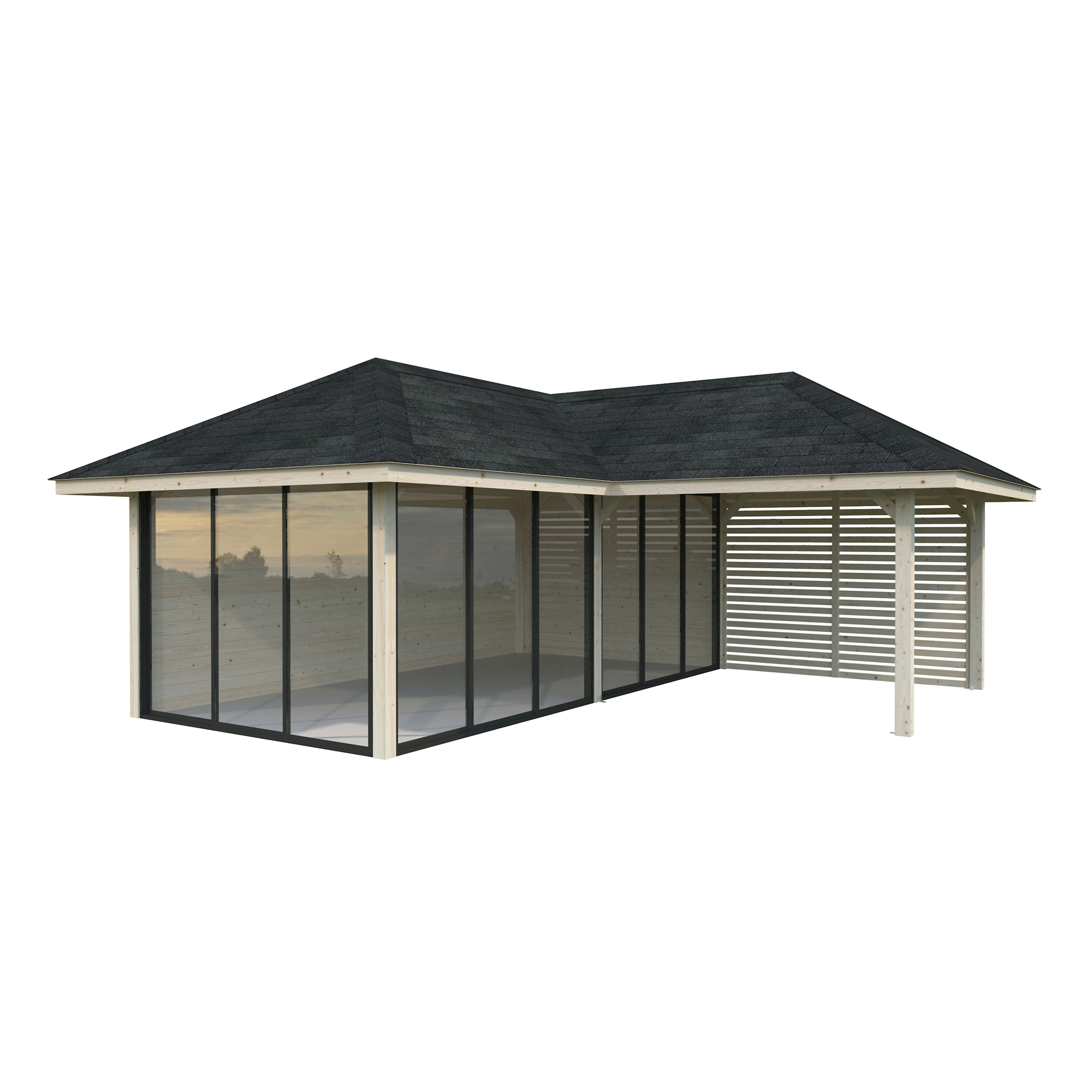 Uterum Palmako Bianca 24,9 m2 Set 214 Slide