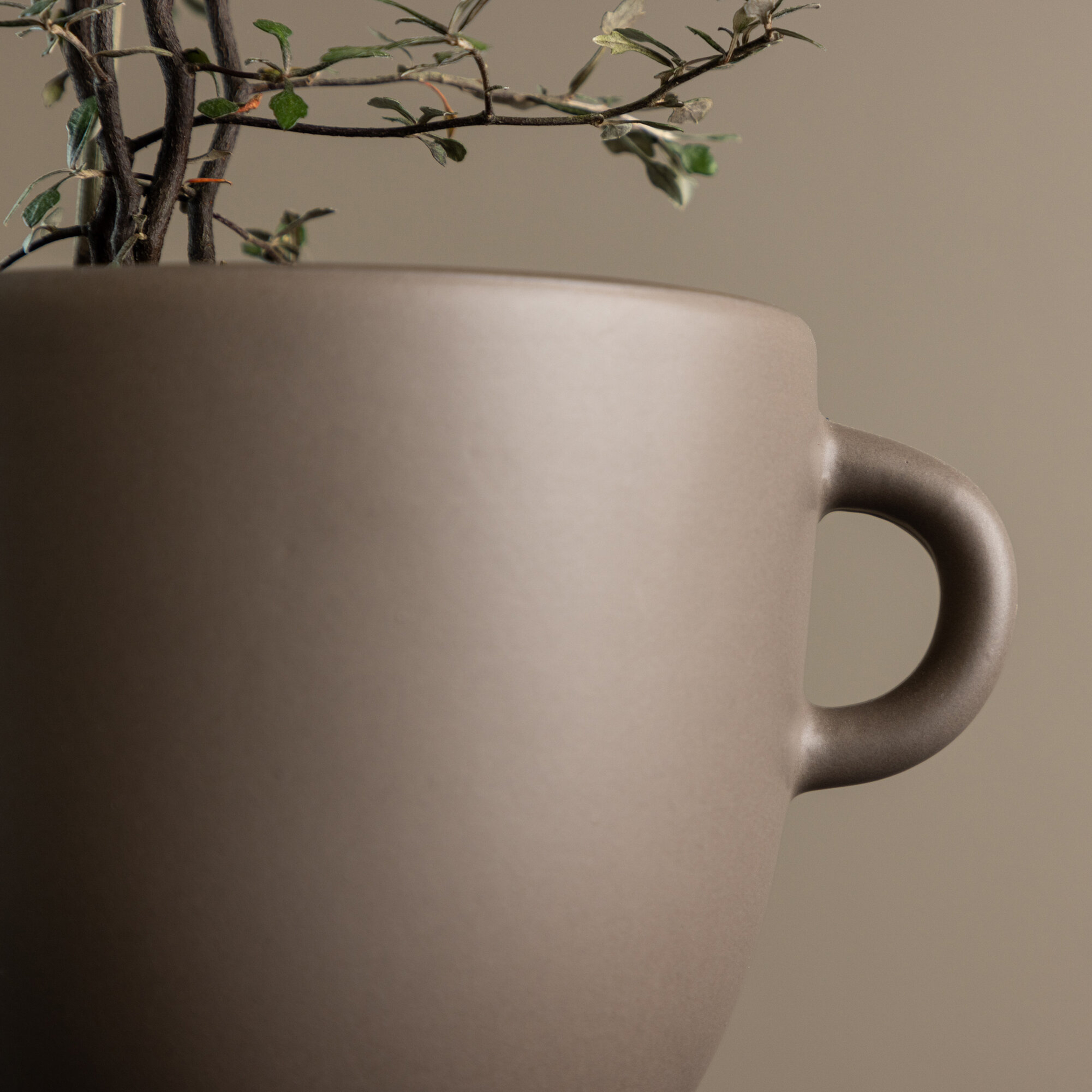 Cent Pot - Brown - 20*14*18cm Brun