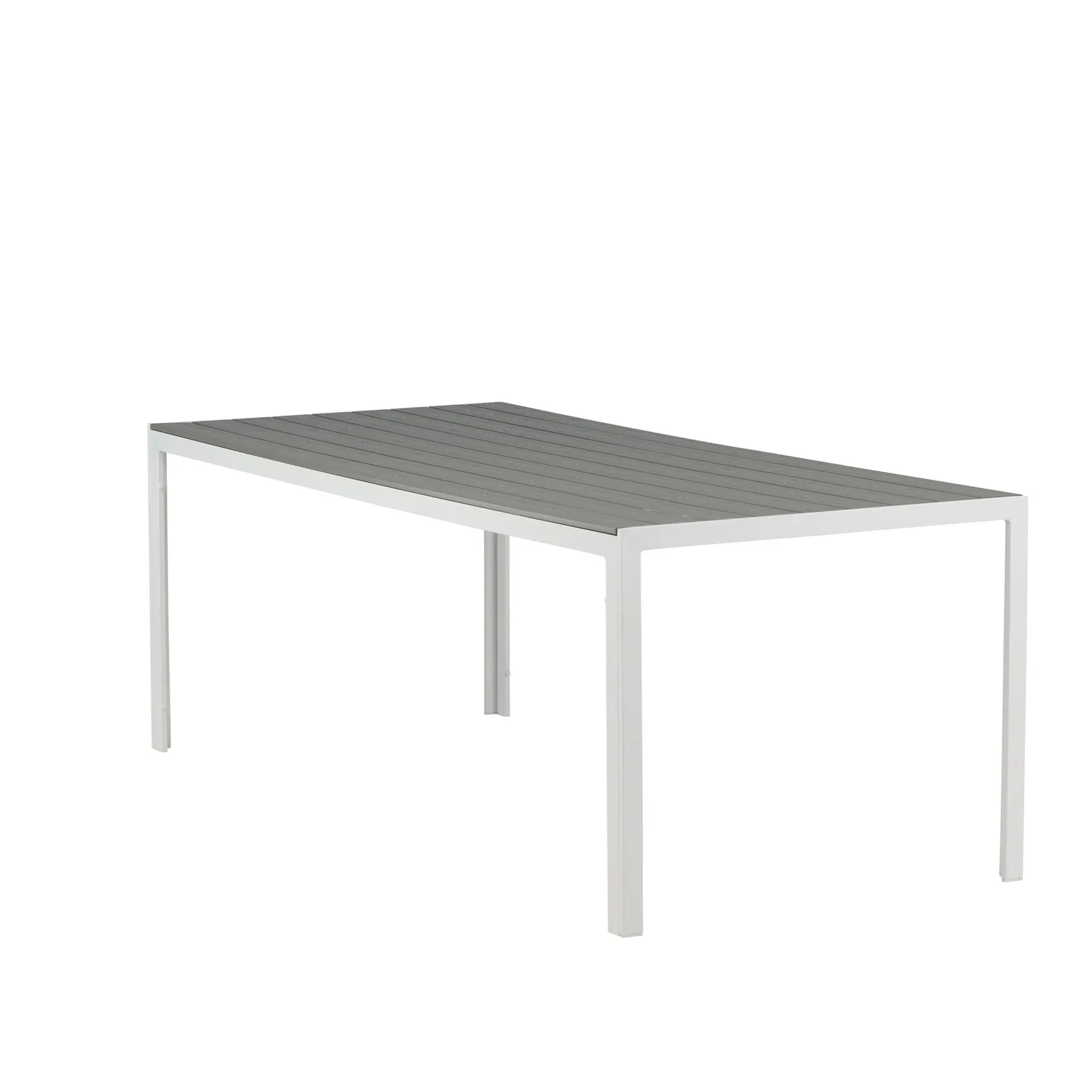 Break Table 205*90 - White/Grey Vit/Grå
