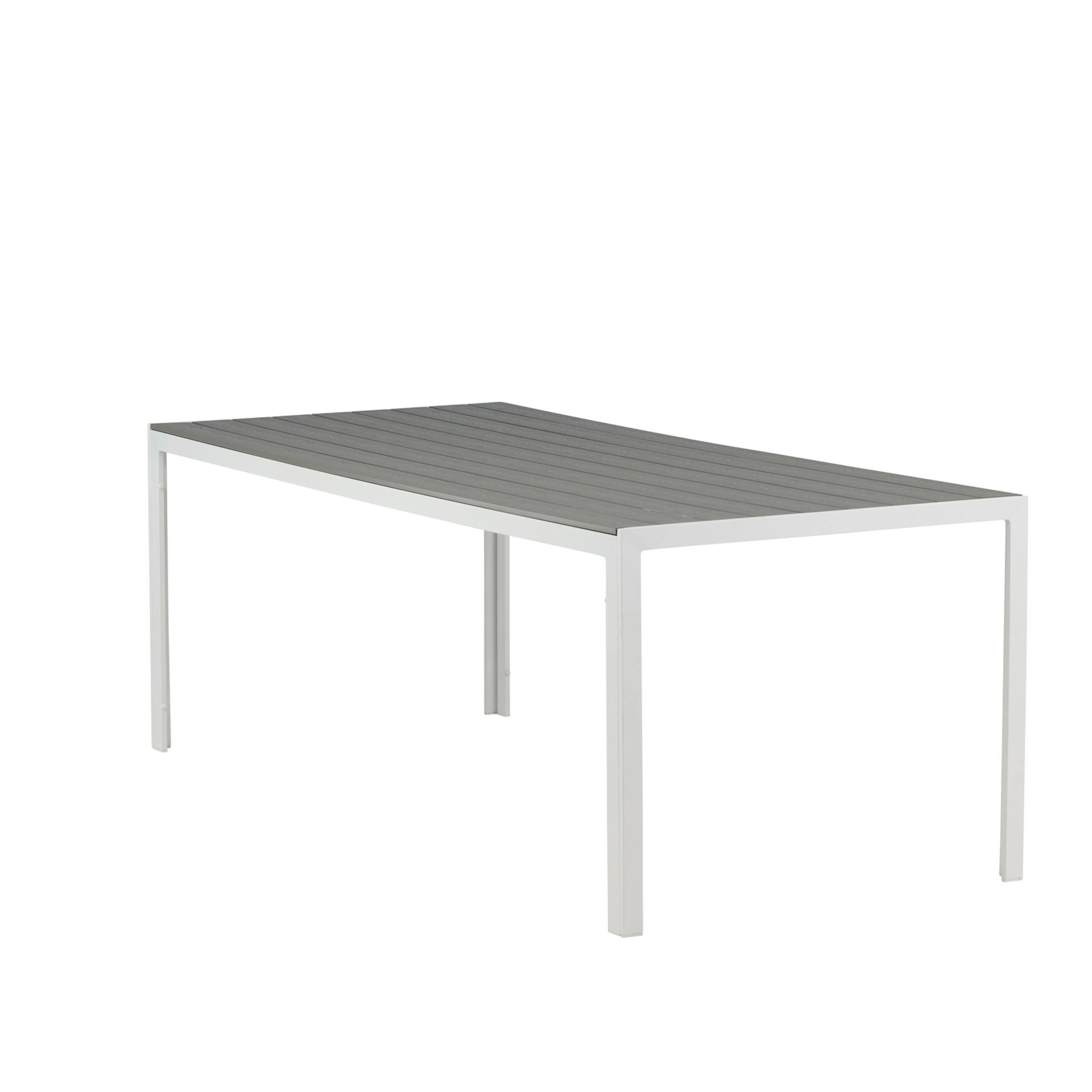 Break Table 205*90 - White/Grey Vit/Grå
