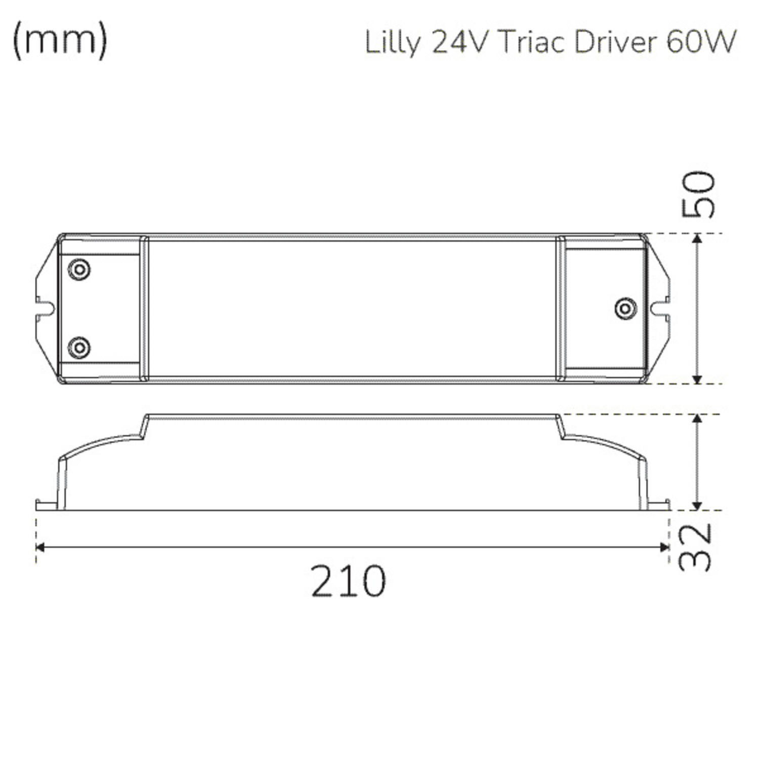 Driver Llitt Lilly Trafo 24V 60W
