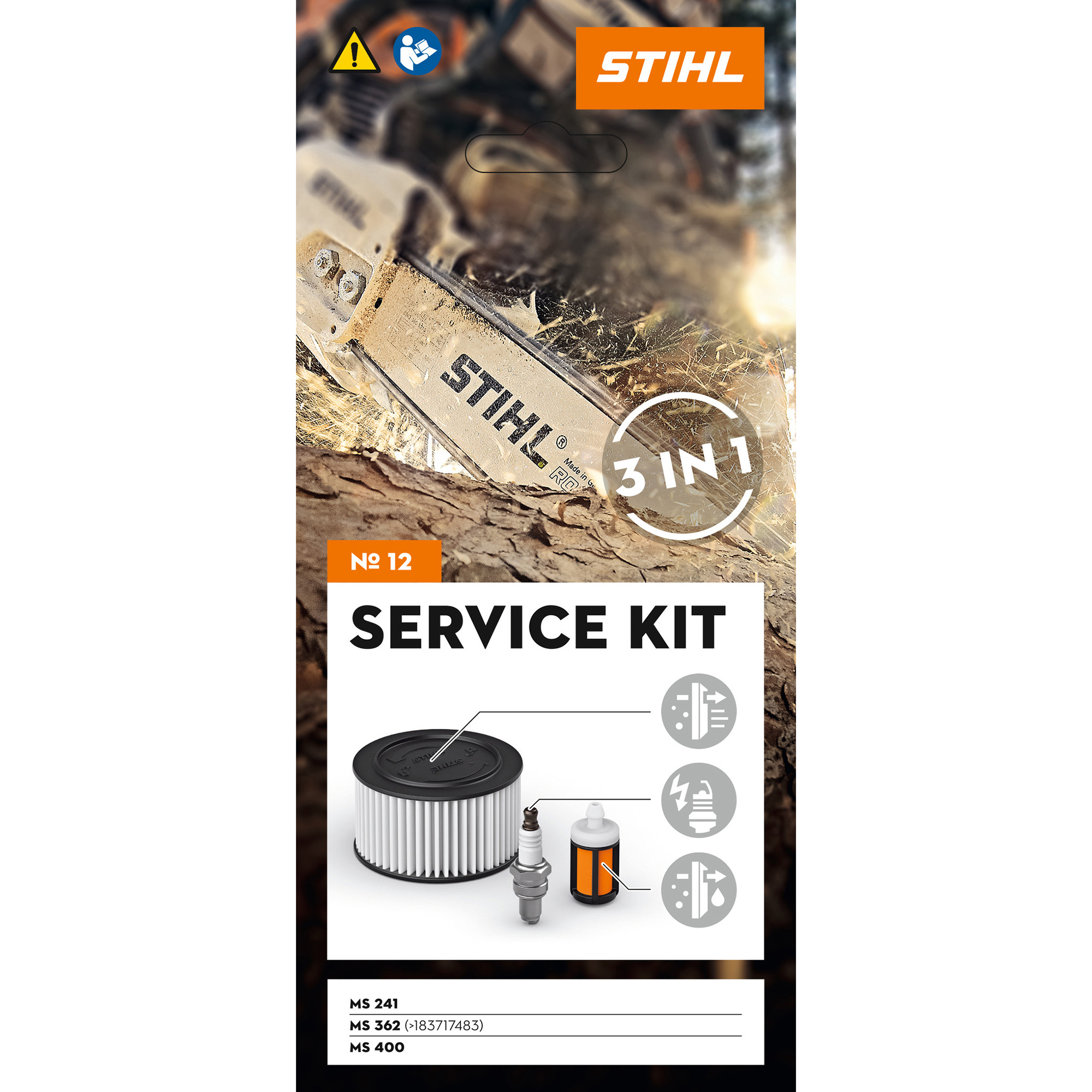 Servicekit STIHL 12 Till MS 362 & MS 400