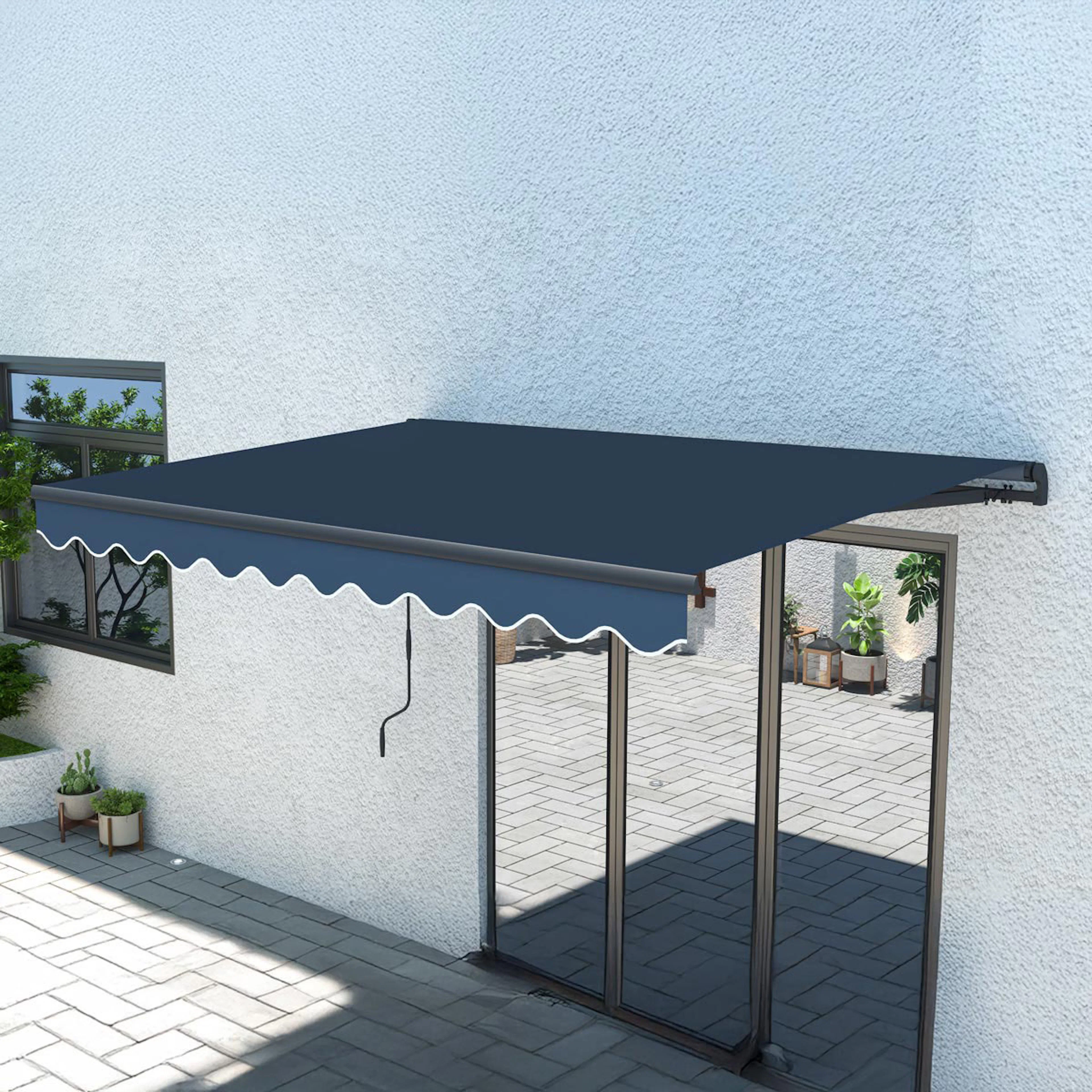 Lykke Markis 2,95x2,5 m, mörkgrå 295 cm