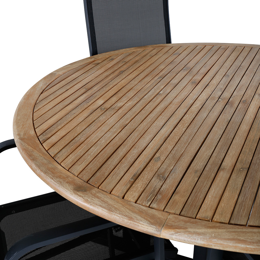 Matgrupp Venture Home Zurc med 4 Curz Matstolar
