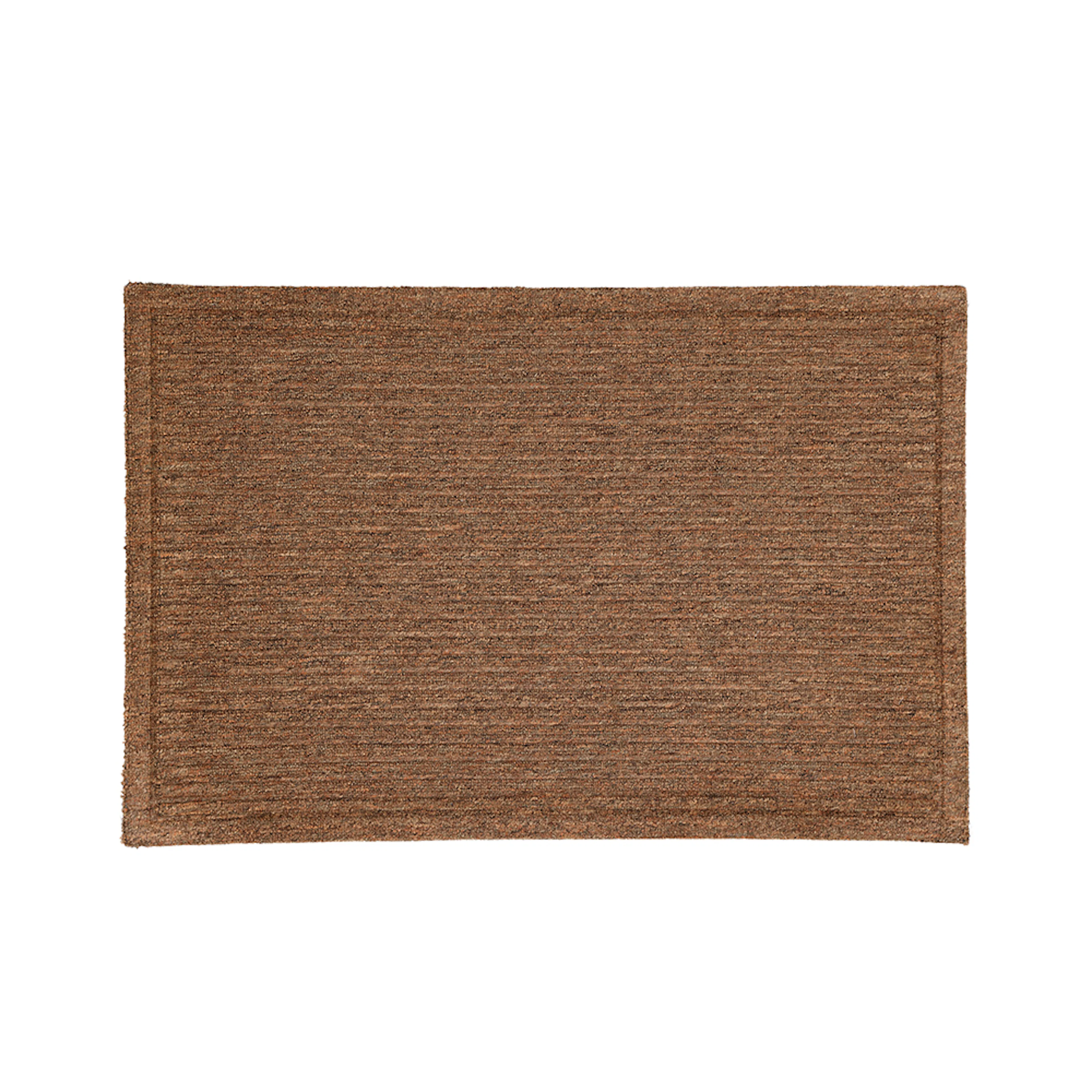 Bosse 50% Rubber 50% PP - 60*90-Rectangular-Nature/Black Natur/Svart