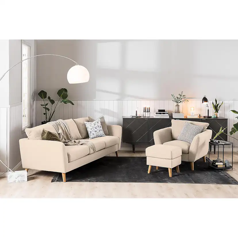 Trend Fåtölj Beige Tyg