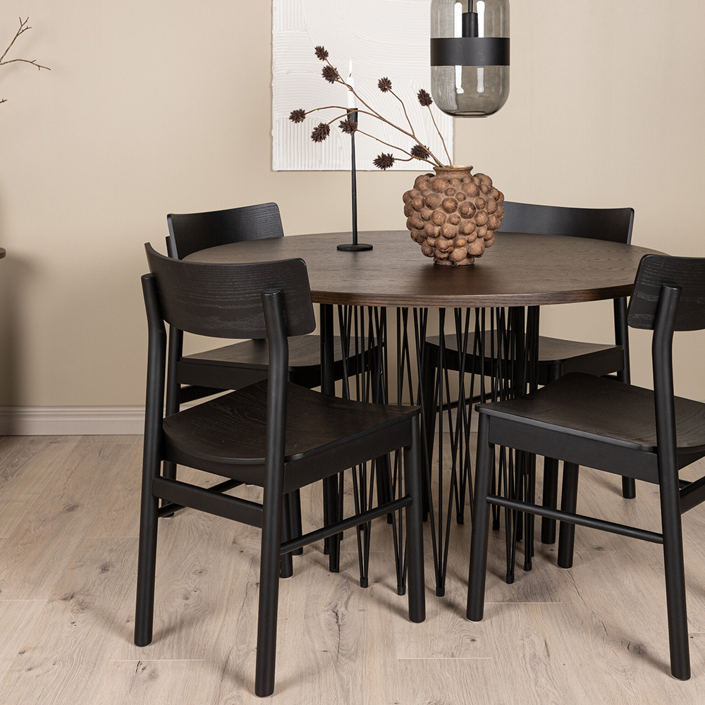 Matgrupp furniture/fashion Stone med 4 Montros Stolar