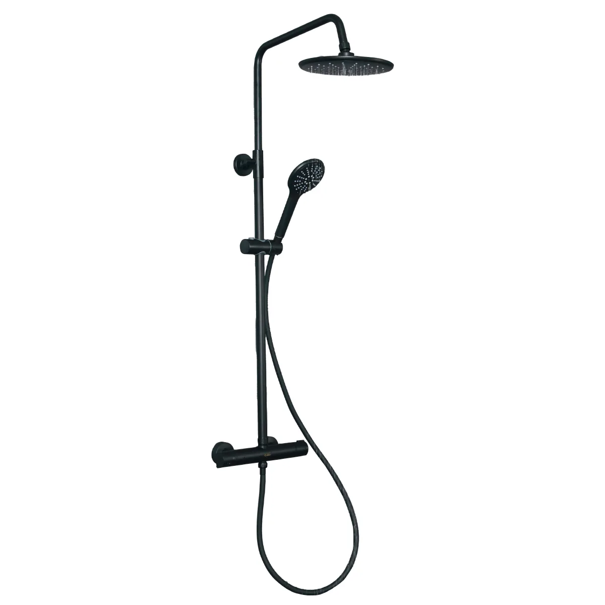 Lykke Takduschset Comfort, Svart Svart