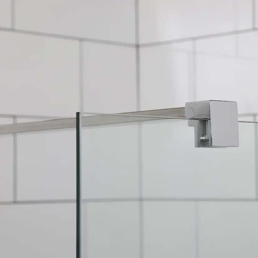 Duschdörr Bathlife Mångsidig Rak Vägg + Rak Dörr Mellan Vägg