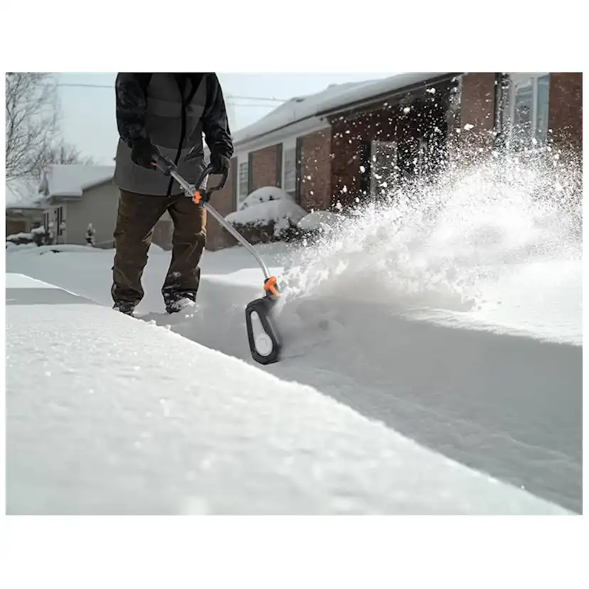Snöslunga Worx Paket Med Batteri & Laddare