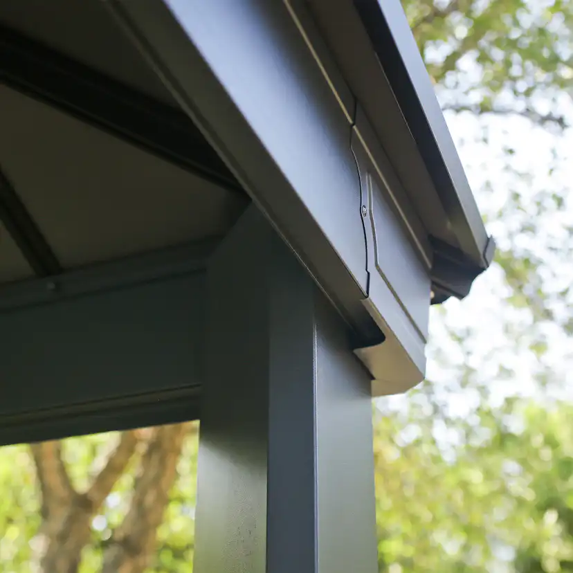 Canopia Dallas Hardtop Aluminium Paviljong För Hela Säsongen