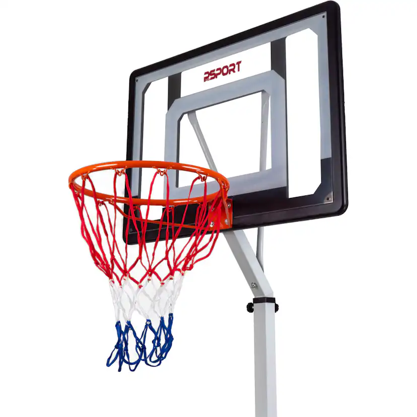 Basketställning ProSport Ungdom Justerbar Basketkorg med Hjul 2,1-2,6m
