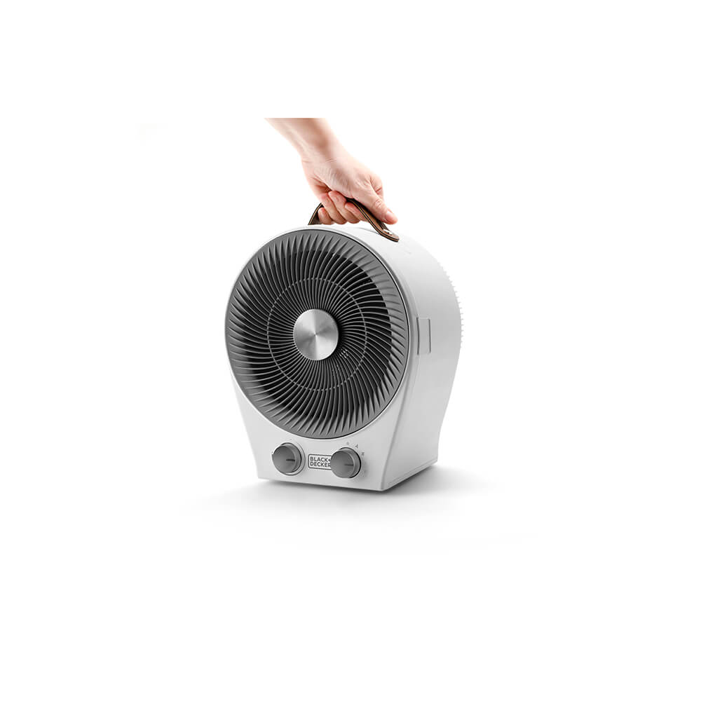 Värmefläkt Black+Decker 2-i-1 Vit