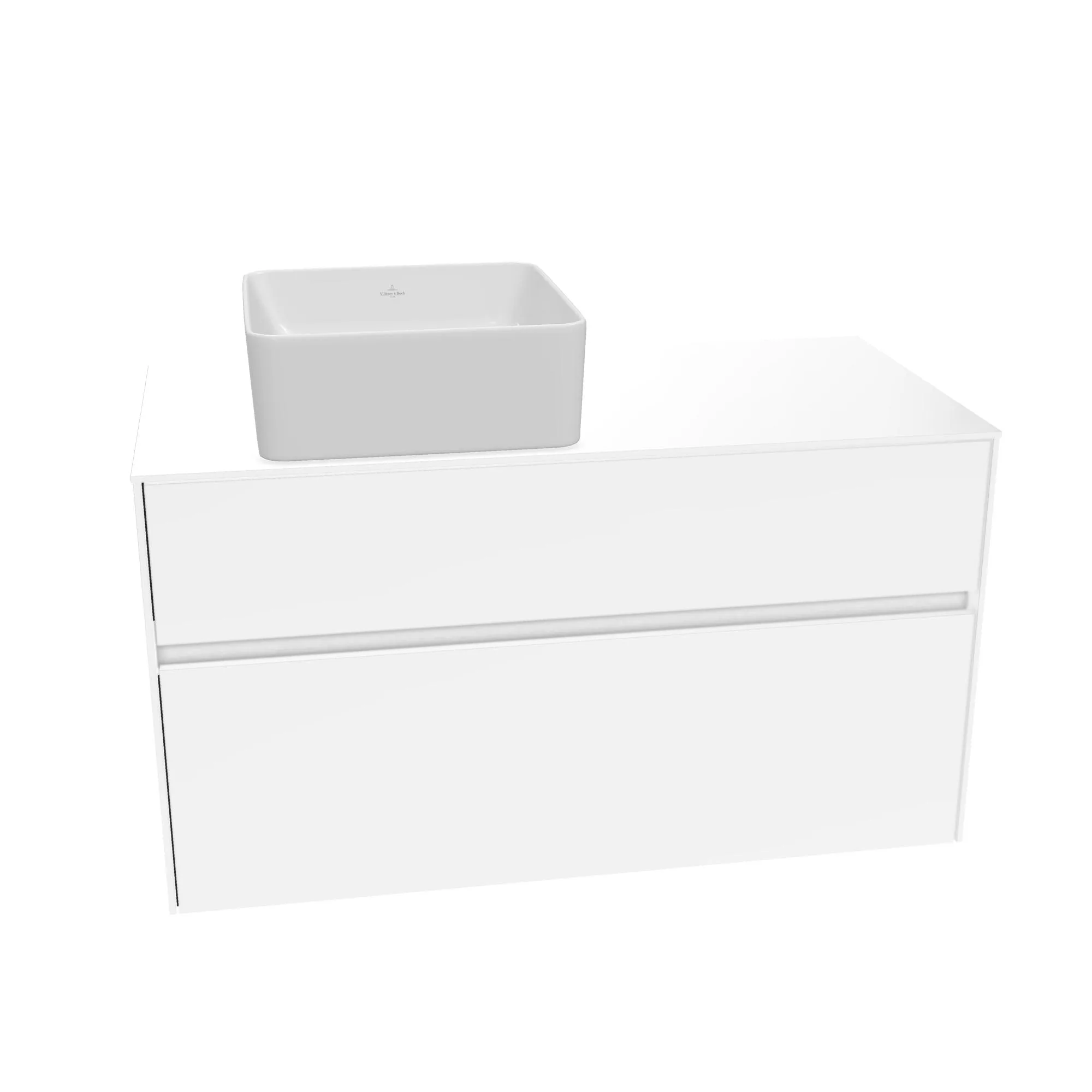 Tvättställsskåp Villeroy & Boch Collaro med 2 Lådor för Fristående Tvättställ