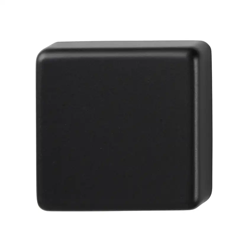 Blindskylt kvadrat black look Färg: Svart