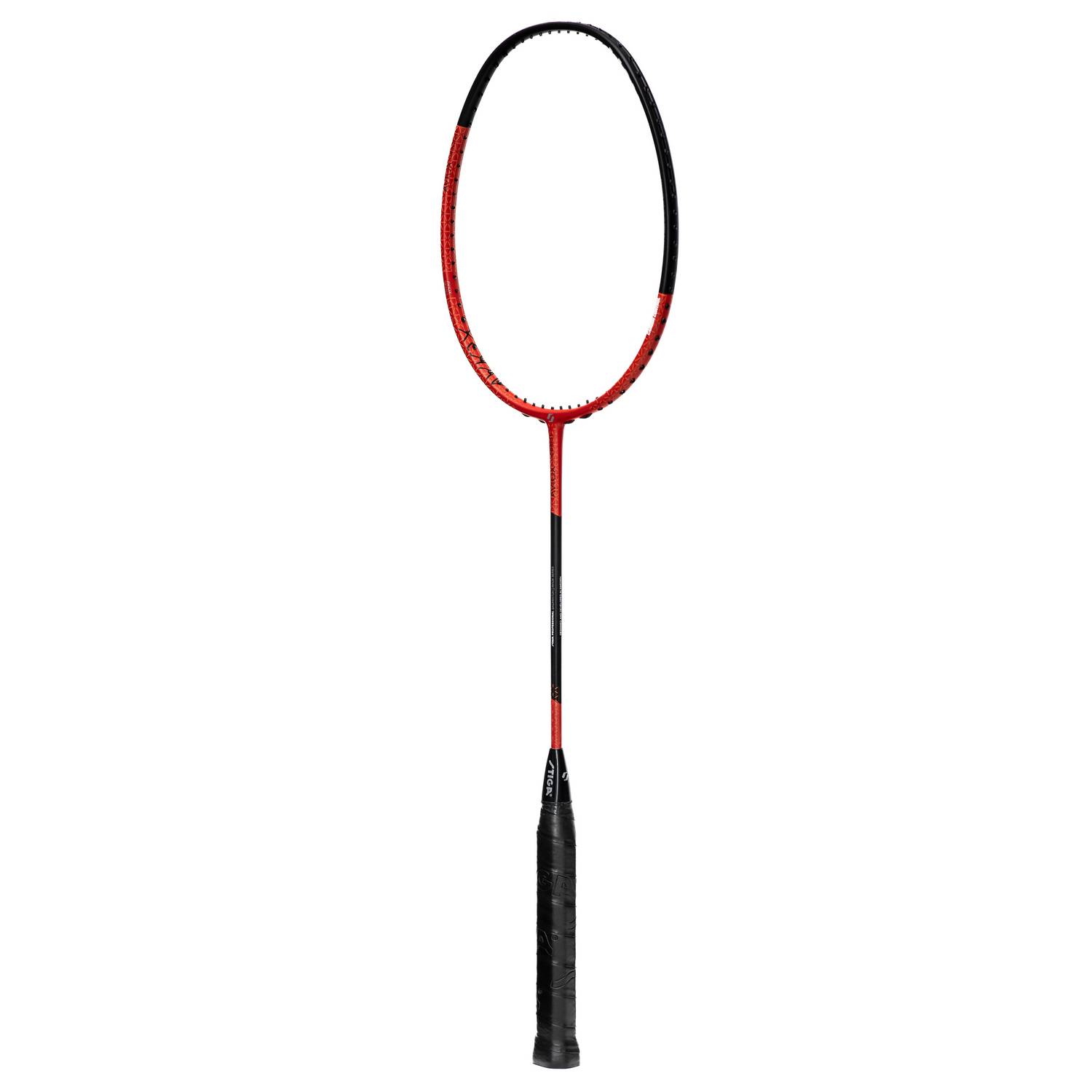 Badmintonracket Stiga Sports Aviox Progress Svart/Röd Osträngat 4