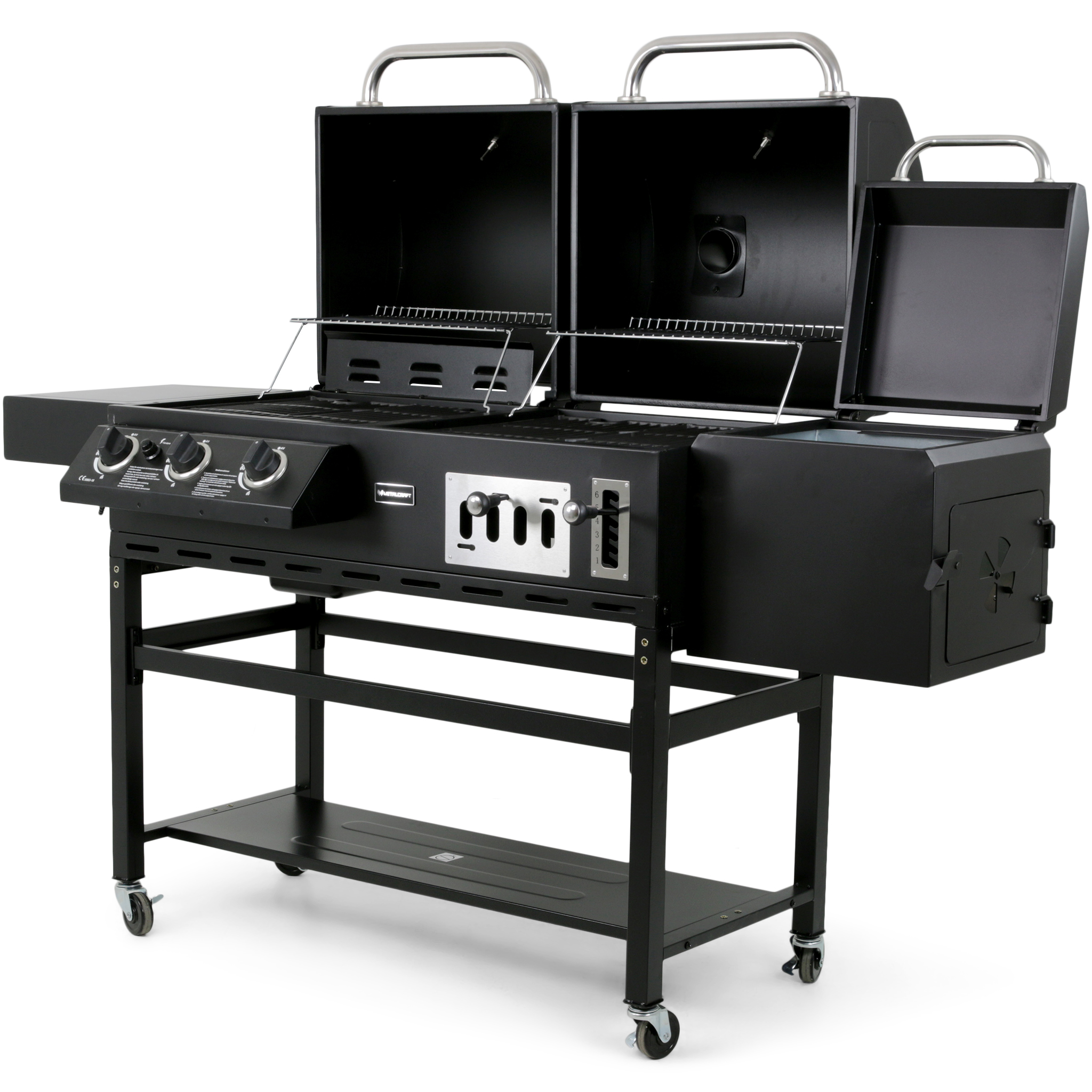 Gasol/Kolgrill Metalcraft Cleveland med Rök