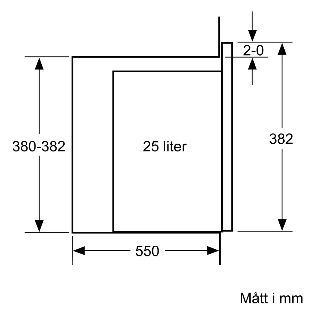 Inbyggnadsmikro Siemens BF555LMB1 iQ500