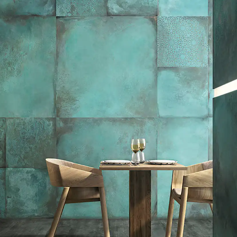 Klinker Lhådös Uptown Mint 60x60 cm