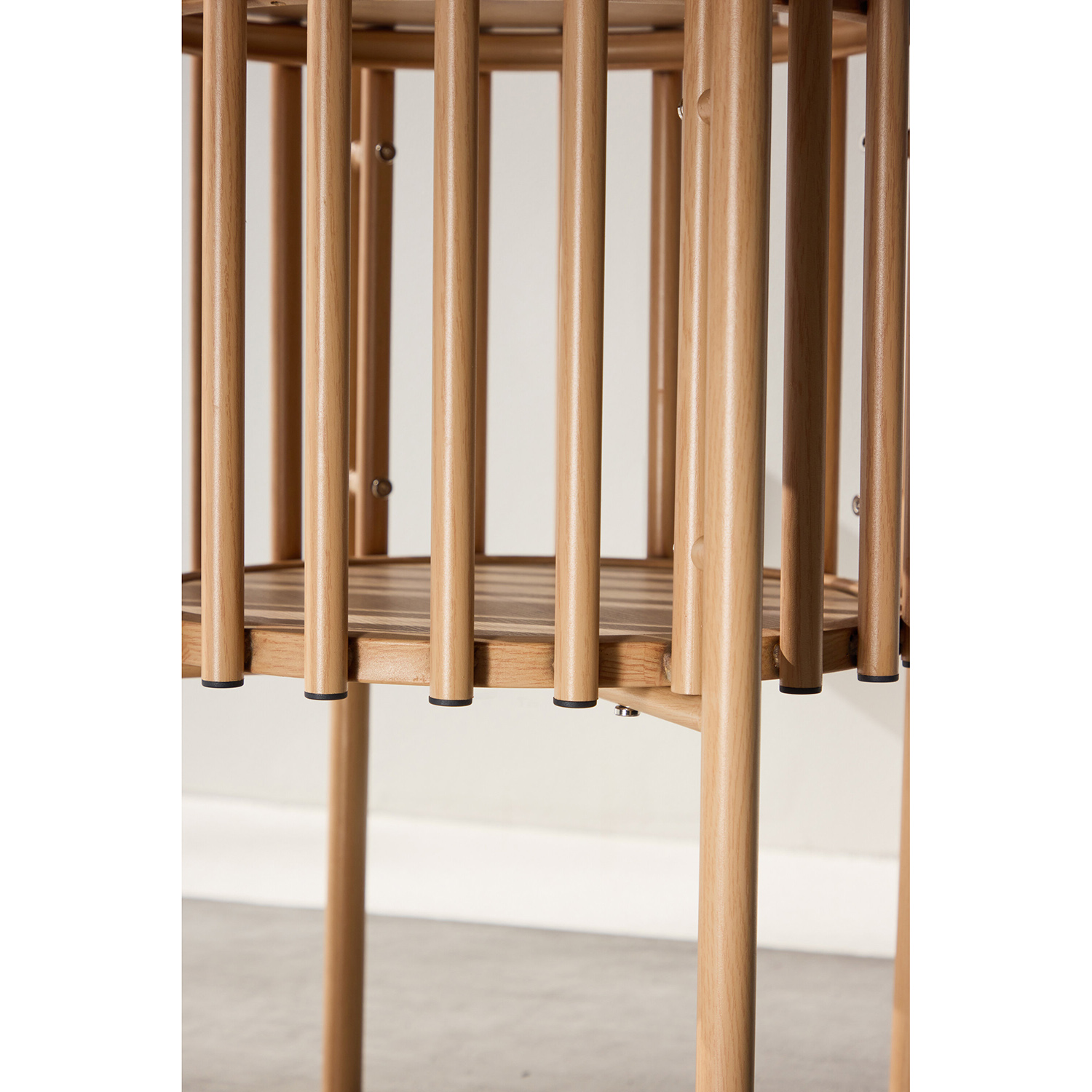 Sidobord Venture Home Rubbo Ø45x65 cm med Förvaring